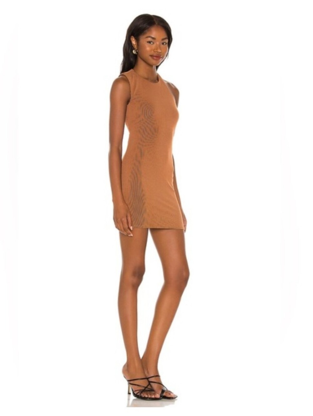 NWT NBD | Revolve Bonney Mini Dress Two Toned Brown Size XS Mocha Camel